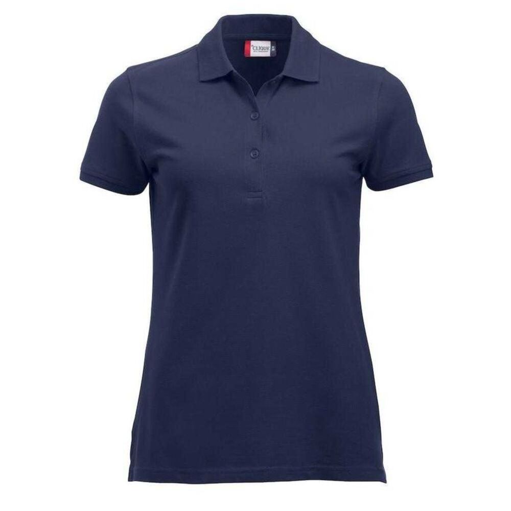 Clique Womens/Ladies Marion Polo Shirt / Dark Navy